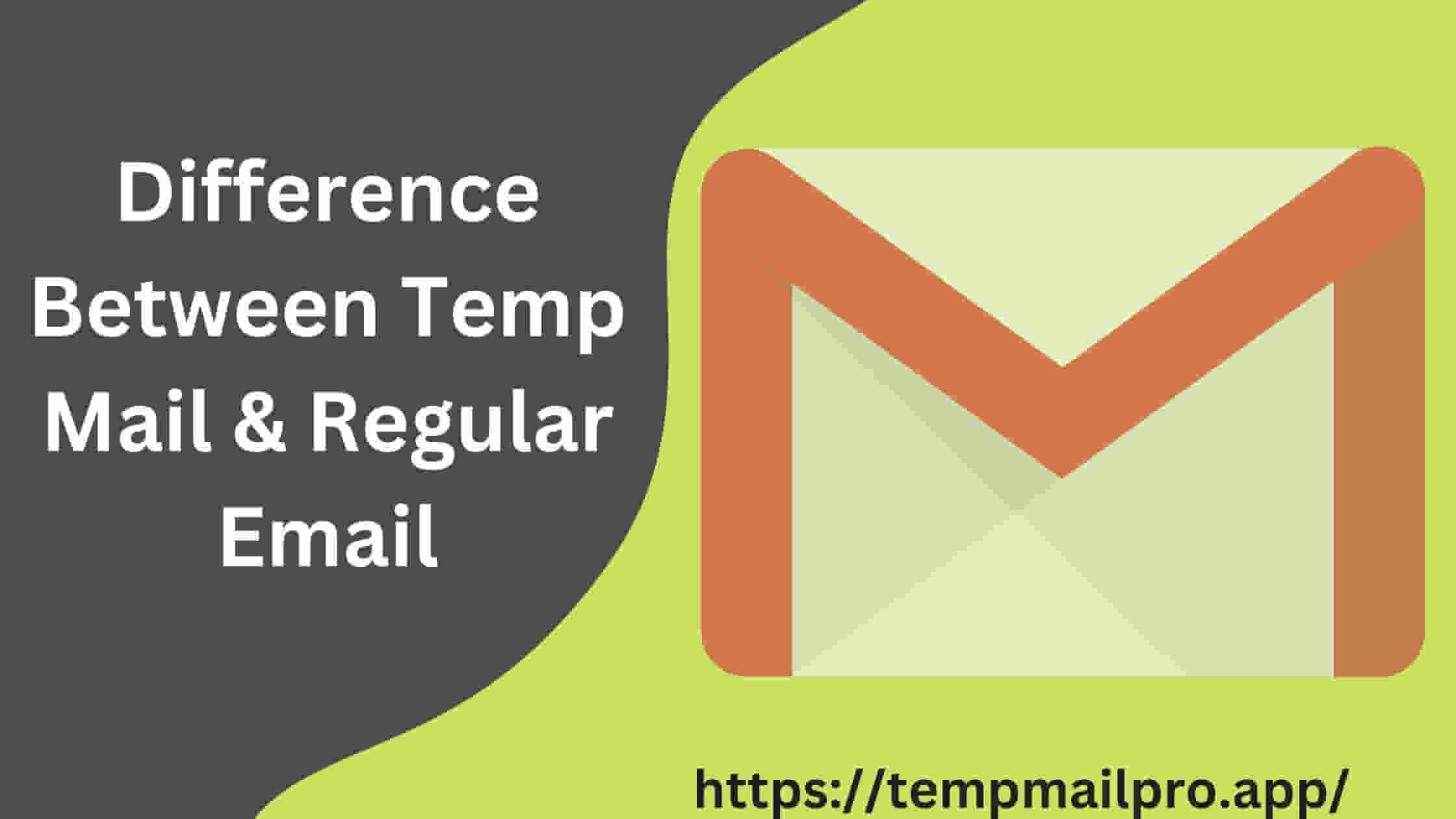 Qual é a diferença entre o Temp Mail e o e-mail normal?